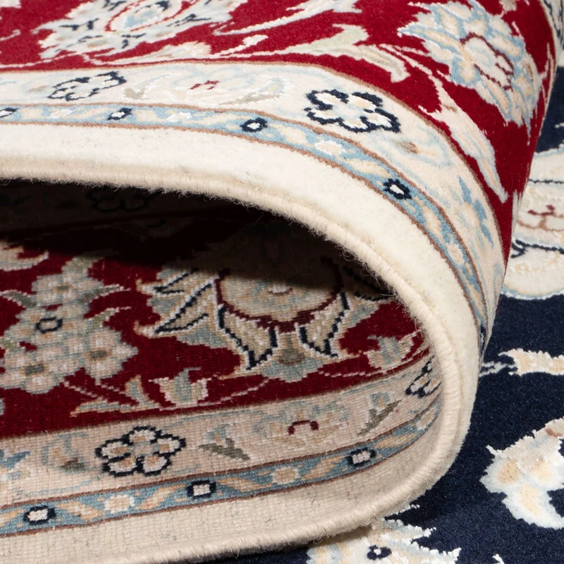 Nain - 6La Teppich 150x204cm - Perserteppich - dunkelblau