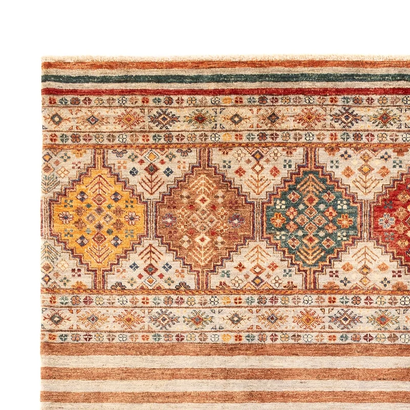 Shal Teppich 203x295cm - Orientteppich - mehrfarbig