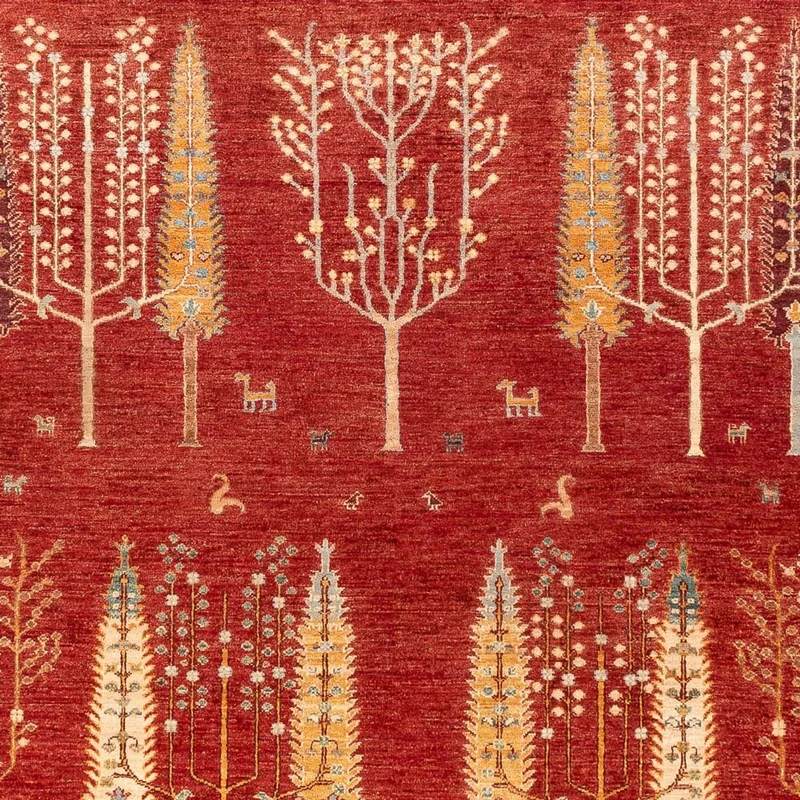 Ariana Teppich 207x289cm - Orientteppich - rot