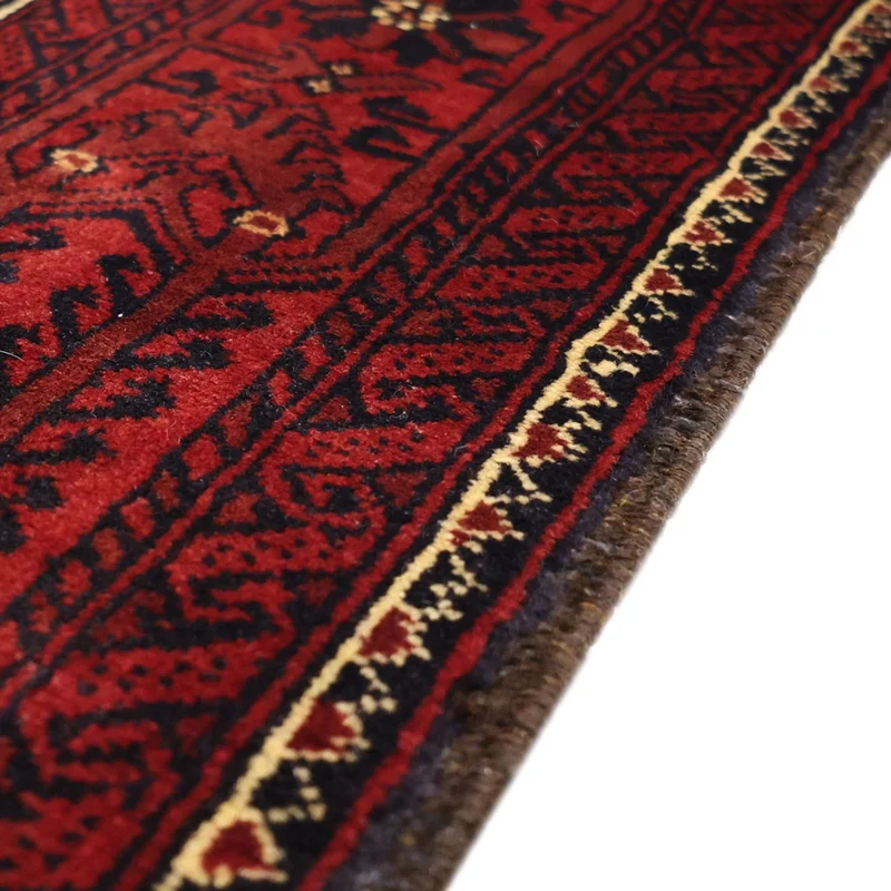 Belutsch Teppich 100x199cm - Orientteppich - dunkelrot