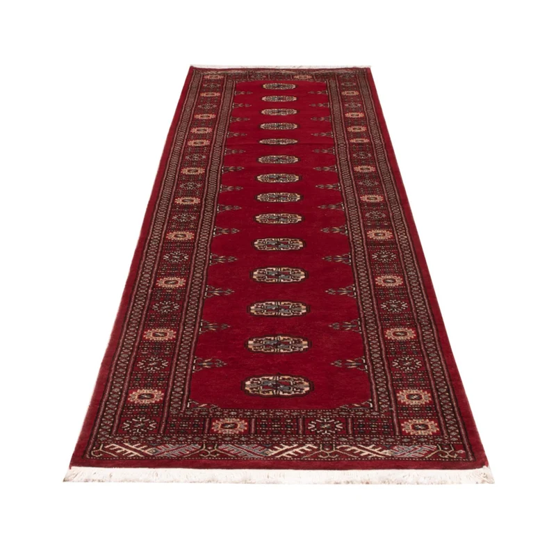 Pakistan Teppich 79x319cm - Orientteppich - rot