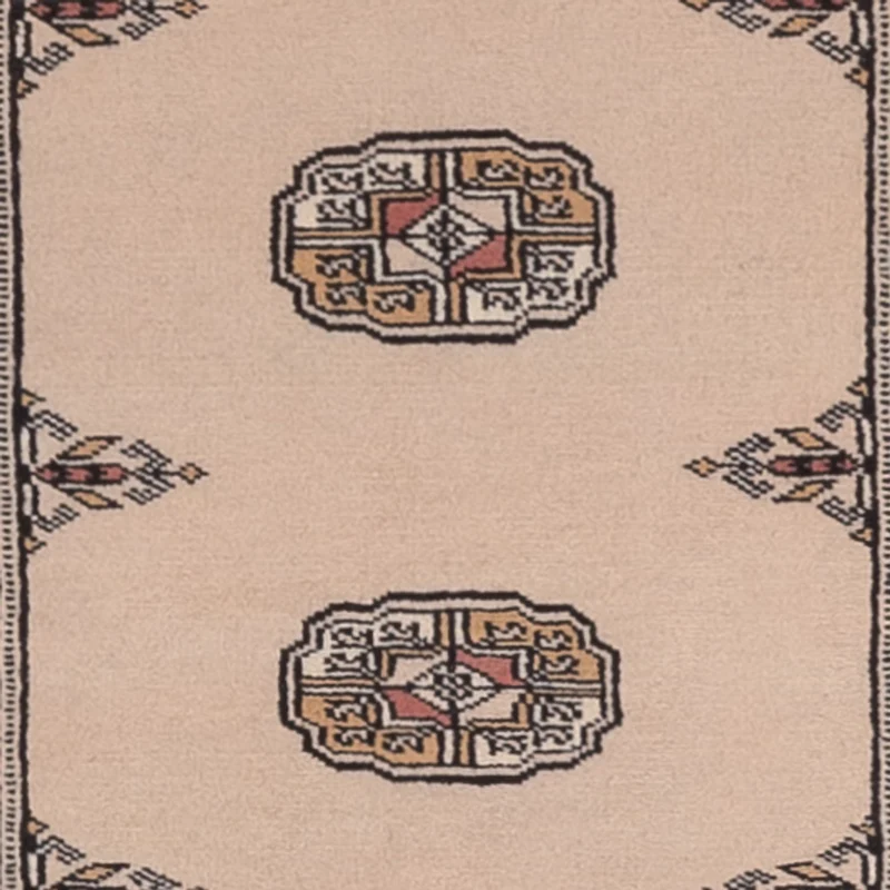 Pakistan Teppich 79x326cm - Orientteppich - beige