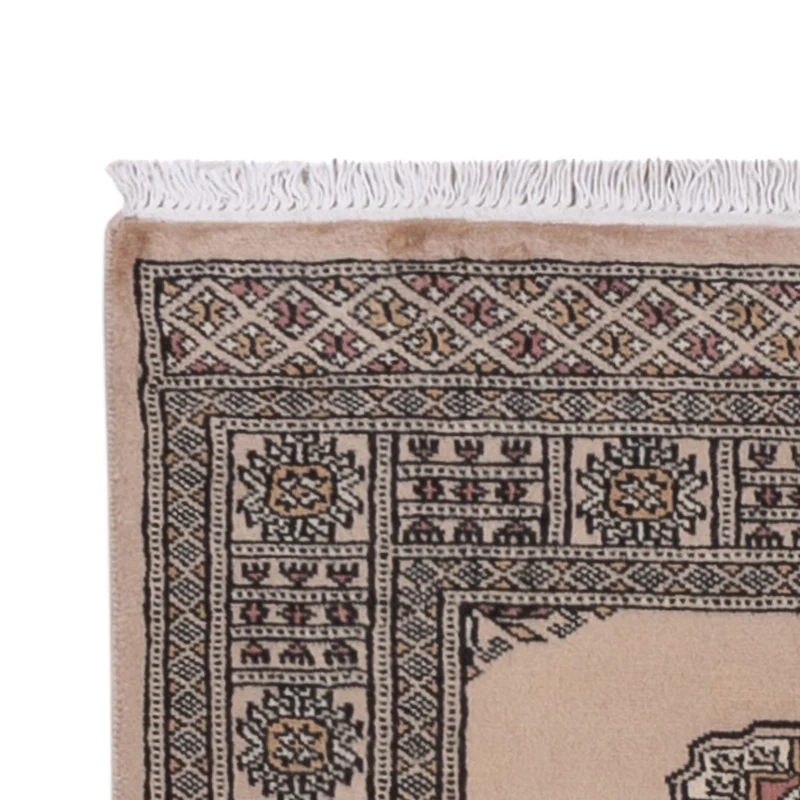 Pakistan Teppich 79x326cm - Orientteppich - beige