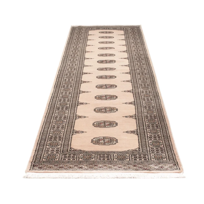Pakistan Teppich 79x326cm - Orientteppich - beige