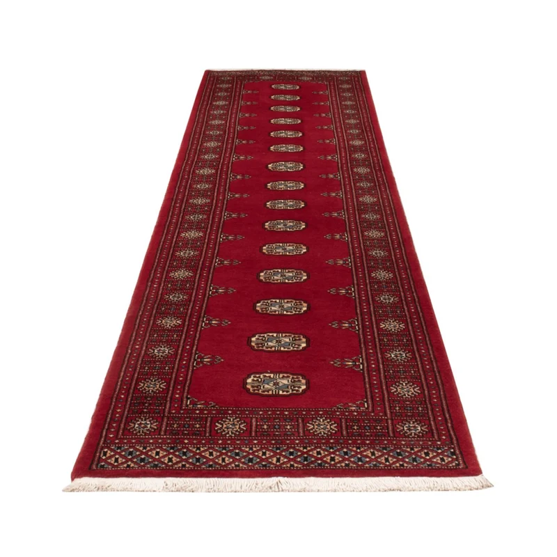 Pakistan Teppich 80x323cm - Orientteppich - rot