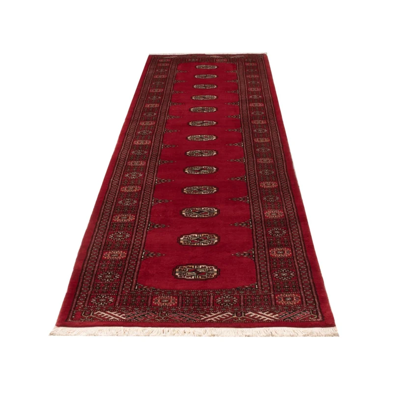 Pakistan Teppich 81x319cm - Orientteppich - rot