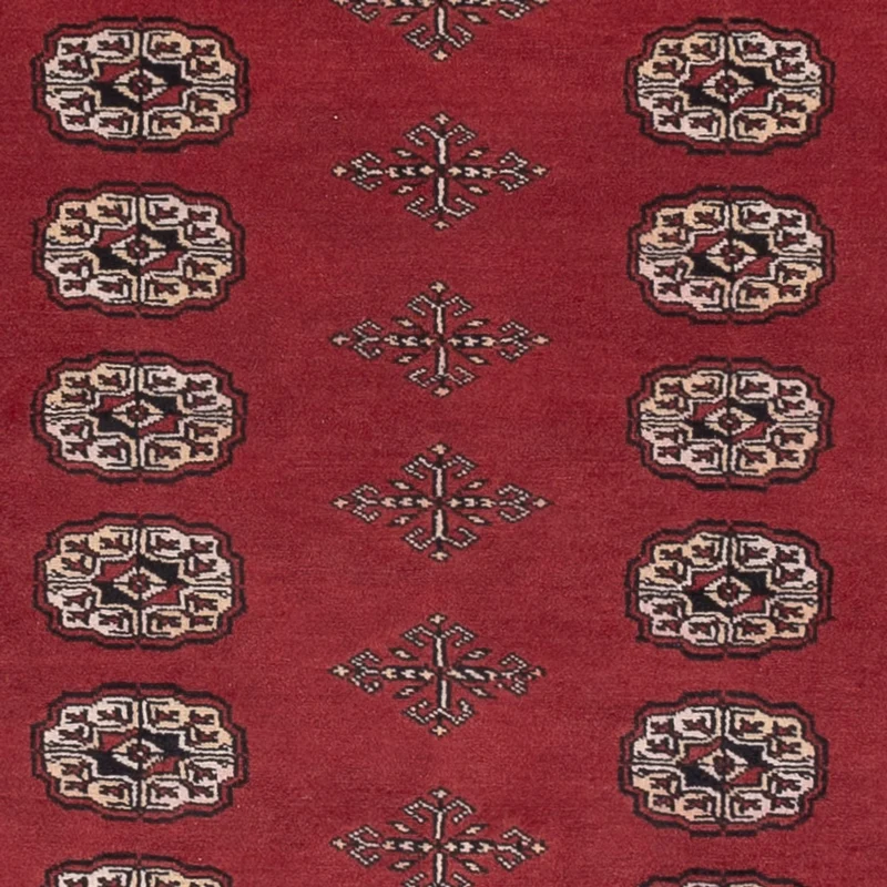 Pakistan Teppich 138x185cm - Orientteppich - rot