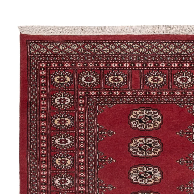 Pakistan Teppich 138x185cm - Orientteppich - rot