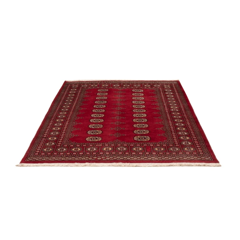 Pakistan Teppich 138x185cm - Orientteppich - rot