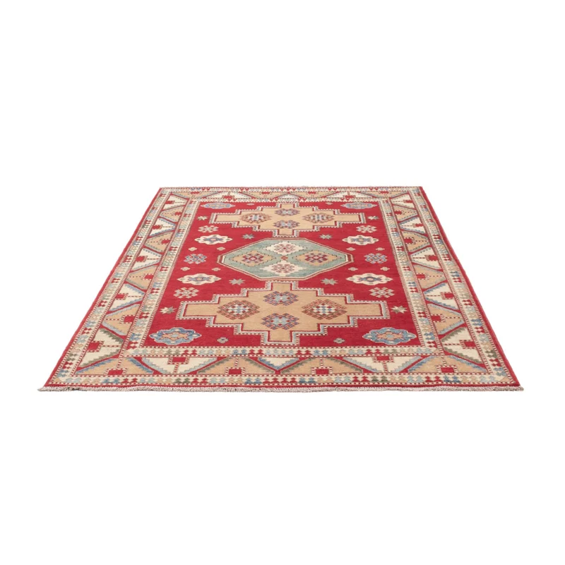 Kazak Teppich 147x200cm - Orientteppich - rot