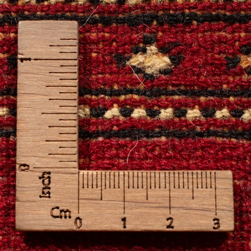 Pakistan Teppich 76x242cm - Orientteppich - rot