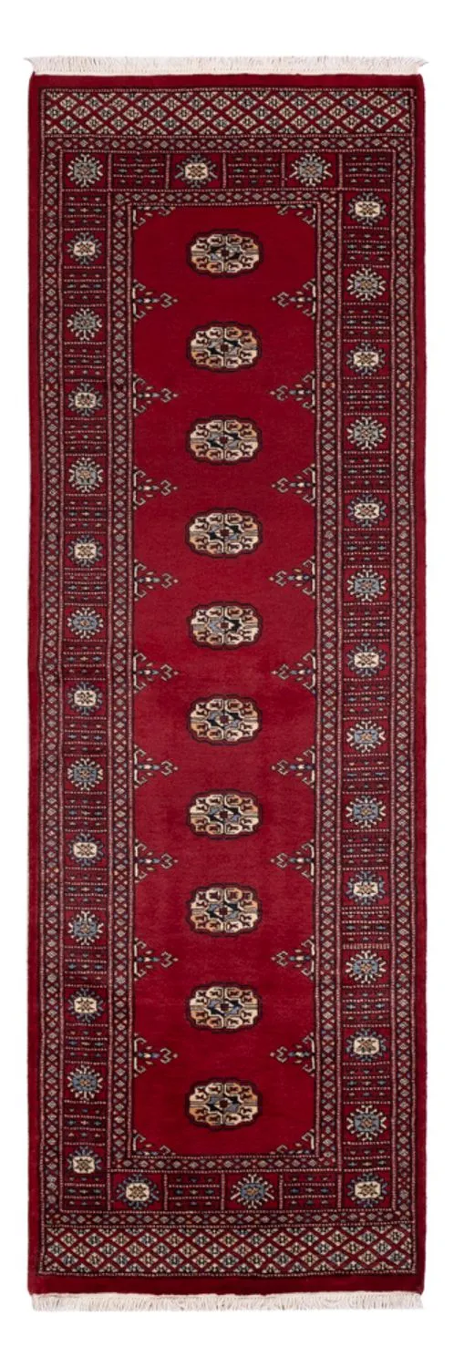 Pakistan Teppich 77x241cm - Orientteppich - rot
