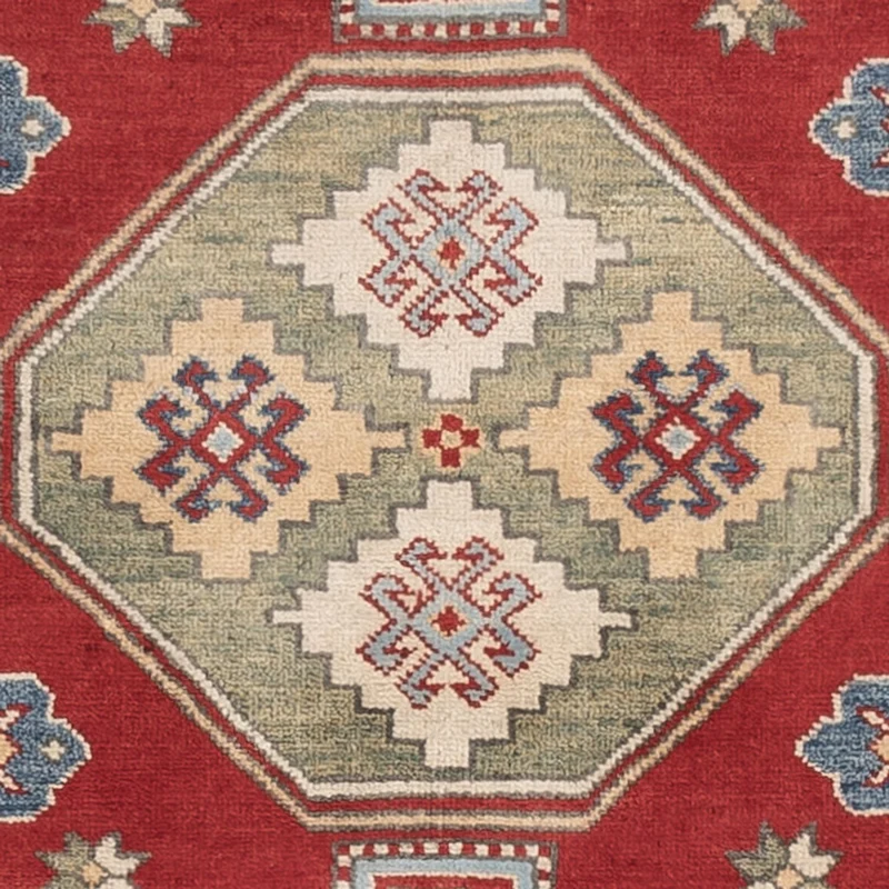 Kazak Teppich 124x172cm - Orientteppich - rot