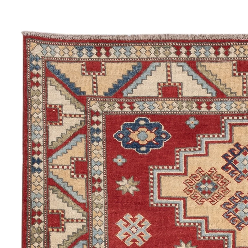 Kazak Teppich 124x172cm - Orientteppich - rot
