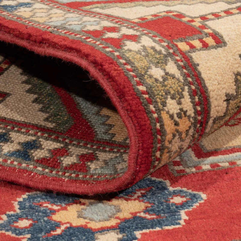 Kazak Teppich 124x172cm - Orientteppich - rot