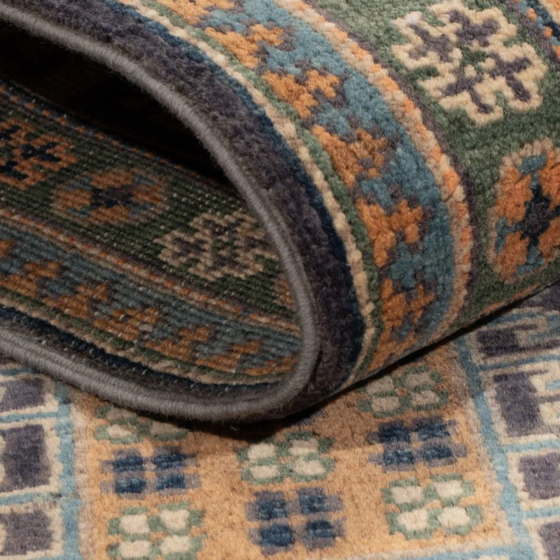 Kazak Teppich 117x180cm - Orientteppich - dunkelblau