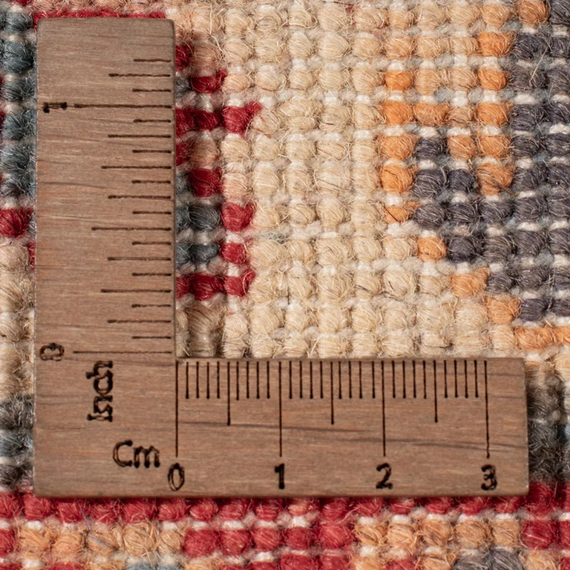 Kazak Teppich 122x178cm - Orientteppich - grün