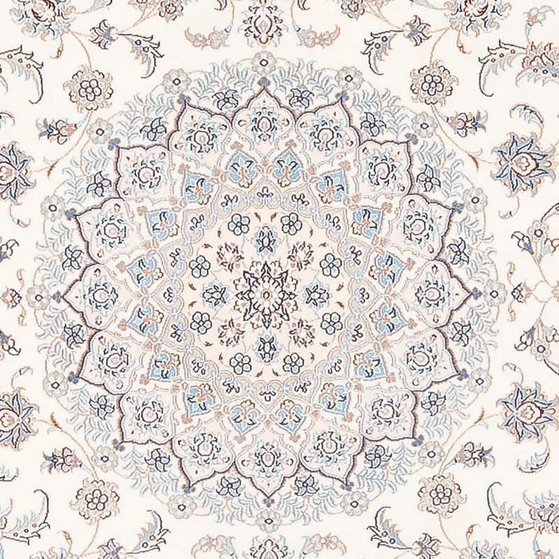 Nain - 6La Teppich 150x208cm - Perserteppich - creme