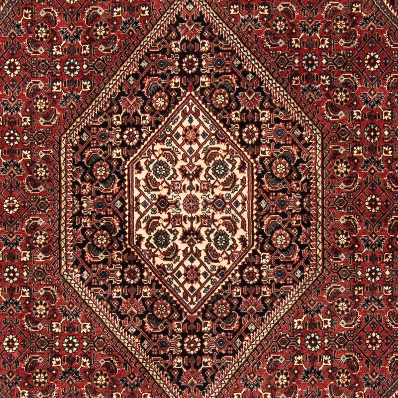 Bidjar - Takab Teppich 112x181cm - Perserteppich - rot