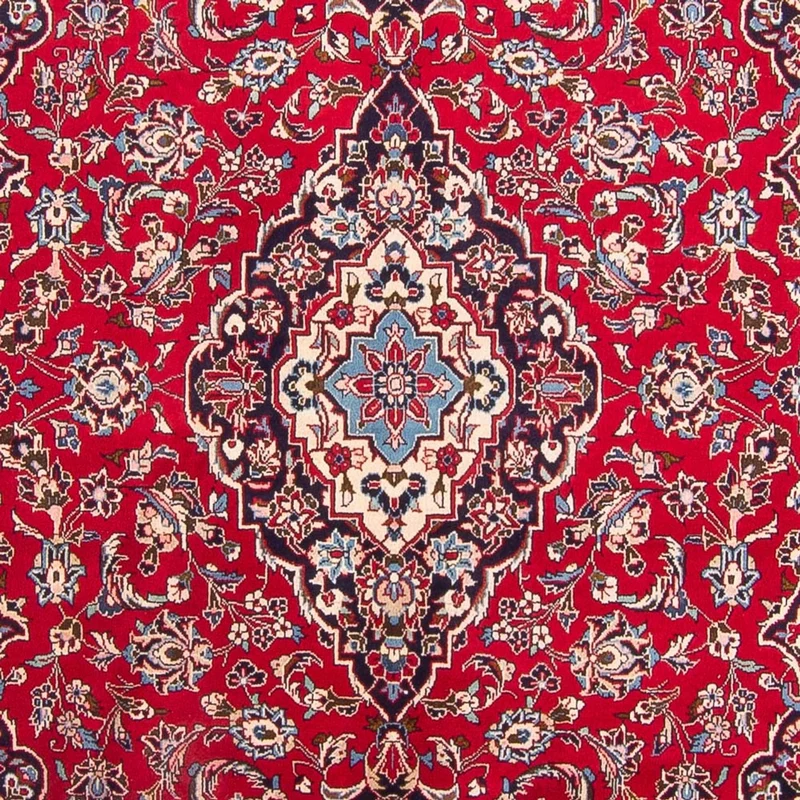 Perserteppich - Keshan - 196 x 304 cm - rot