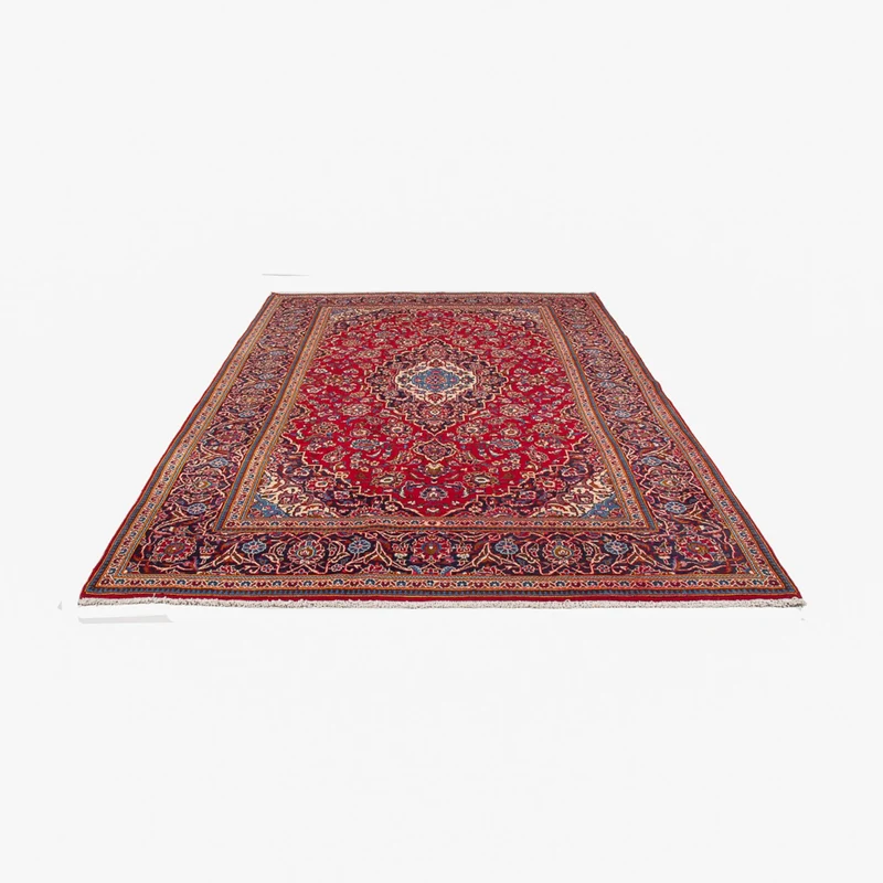 Perserteppich - Keshan - 197 x 300 cm - rot