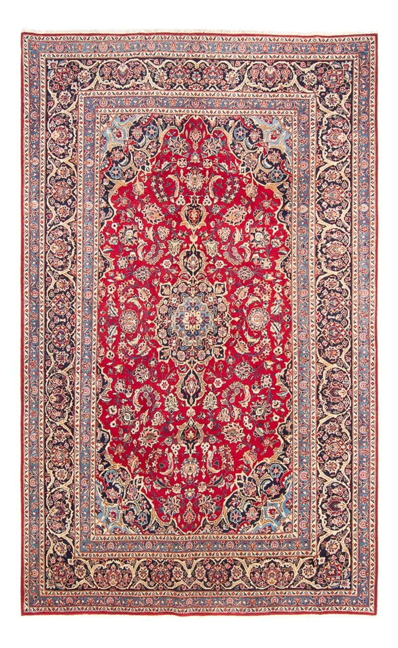 Maschad Teppich 200x295cm - Perserteppich - rot