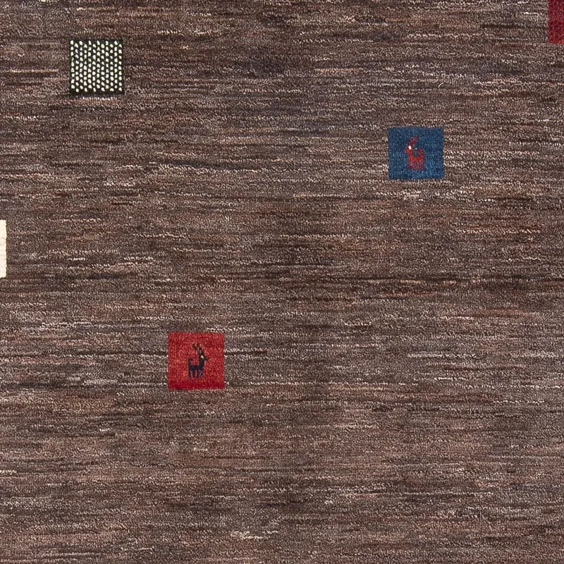 Gabbeh Persisch Teppich 170x243cm - Perserteppich Wollteppich - mehrfarbig