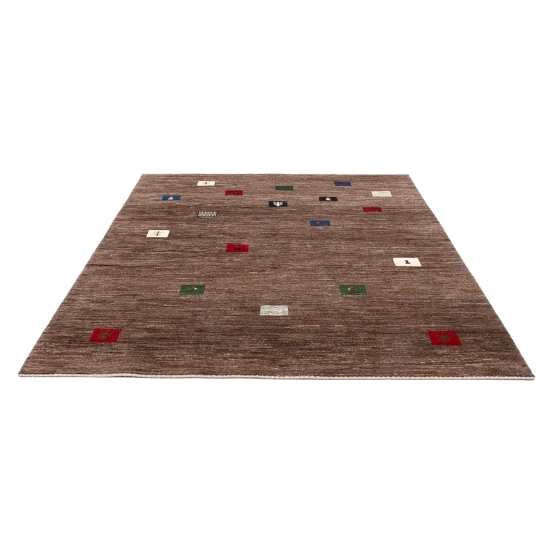 Gabbeh Persisch Teppich 170x243cm - Perserteppich Wollteppich - mehrfarbig