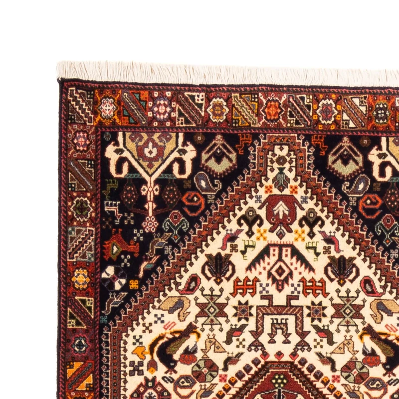 Ghashghai Teppich 80x253cm - Perserteppich - creme