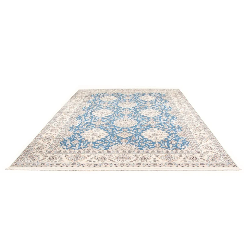 Perserteppich - Nain - Premium - 245 x 348 cm - hellblau
