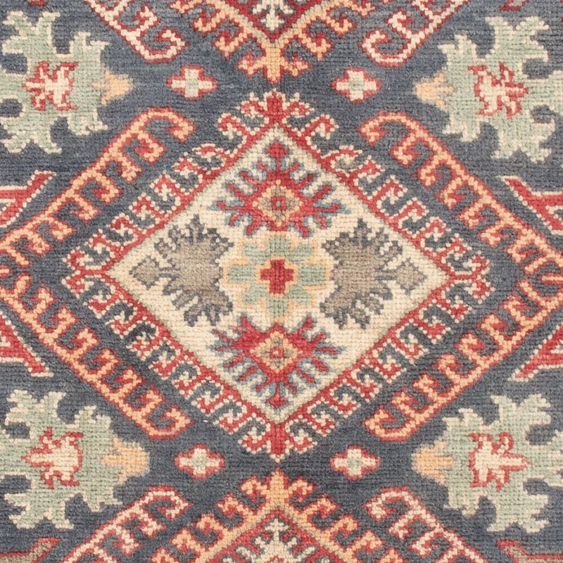 Kazak Teppich 101x145cm - Orientteppich - mehrfarbig