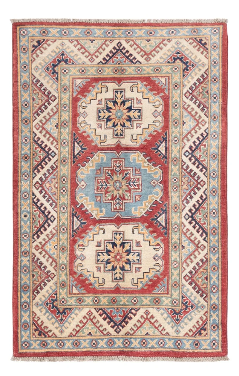 Kazak Teppich 95x150cm - Orientteppich - mehrfarbig
