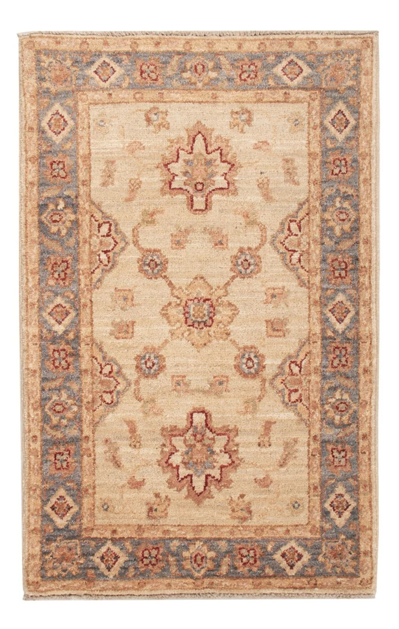 Ziegler Teppich 58x90cm - Orientteppich - beige