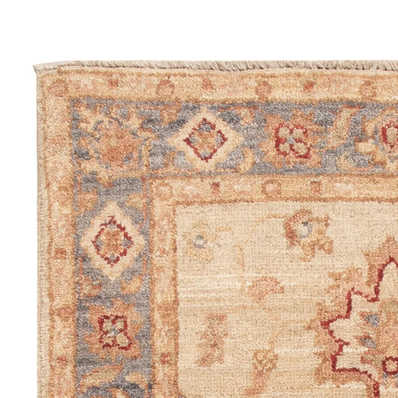 Ziegler Teppich 58x90cm - Orientteppich - beige
