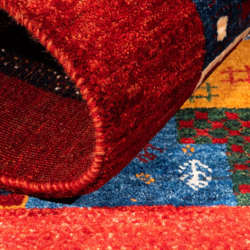 Gabbeh Teppich - Loribaft Perser - Royal - 86 x 132 cm - mehrfarbig