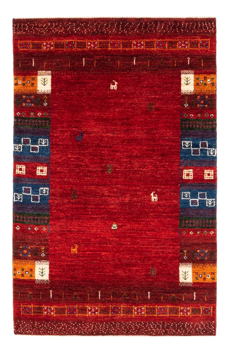 Loribaft Teppich Perser 86x130cm - Orientteppich - mehrfarbig