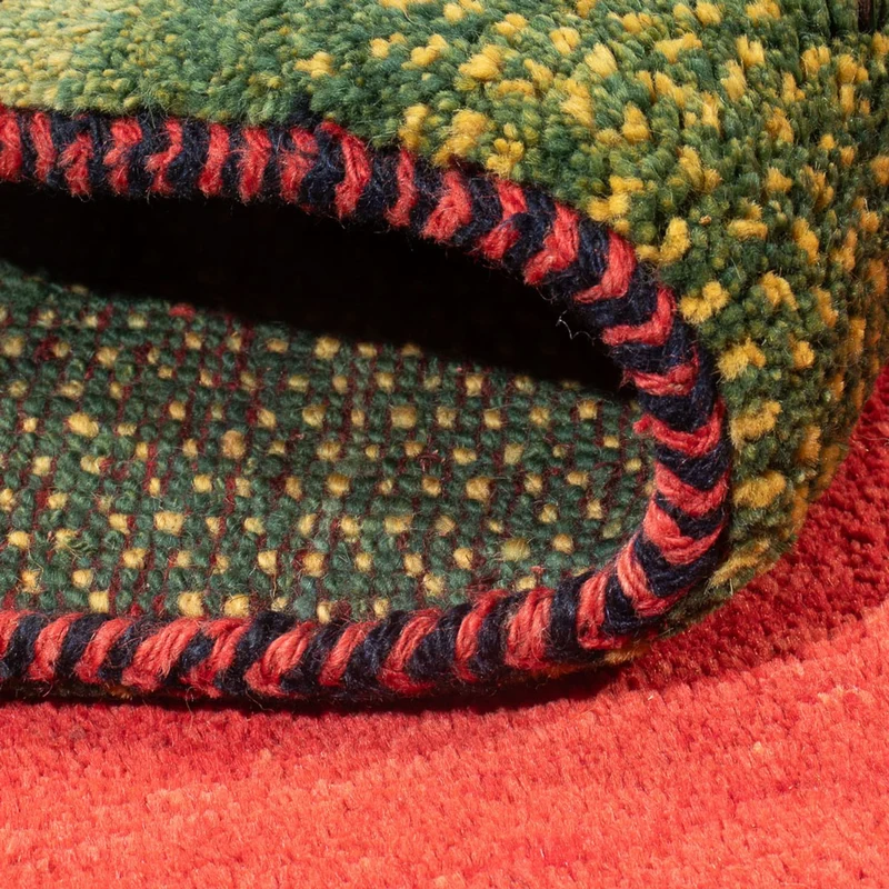 Gabbeh Persisch Teppich 152x198cm - Perserteppich Wollteppich - mehrfarbig
