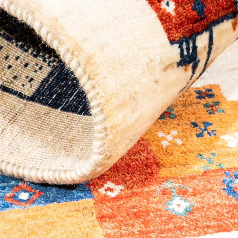 Loribaft Teppich Perser 85x130cm - Orientteppich - mehrfarbig