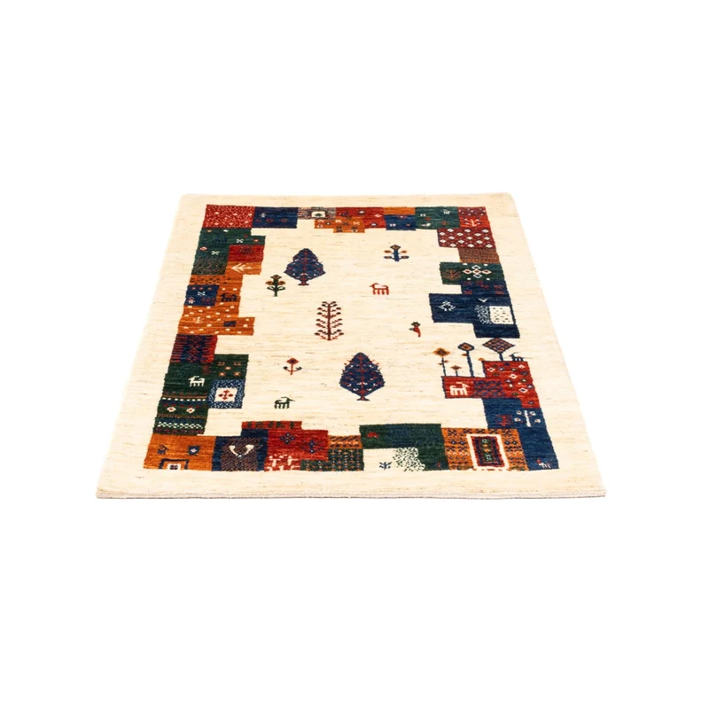Loribaft Teppich Perser 85x130cm - Orientteppich - mehrfarbig