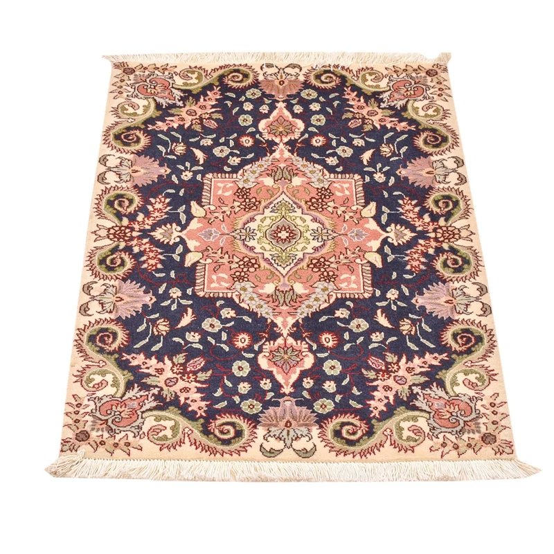 Täbriz - 50 Raj Teppich 60x92cm - Perserteppich - mehrfarbig