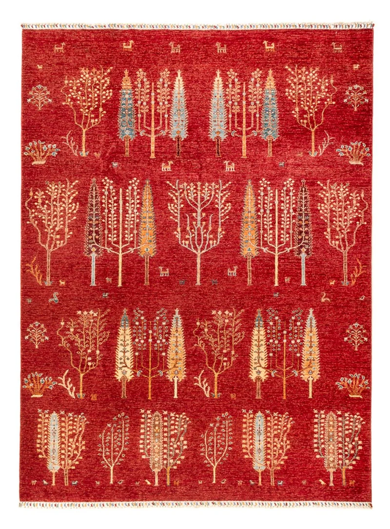 Ariana Teppich 209x284cm - Orientteppich - rot