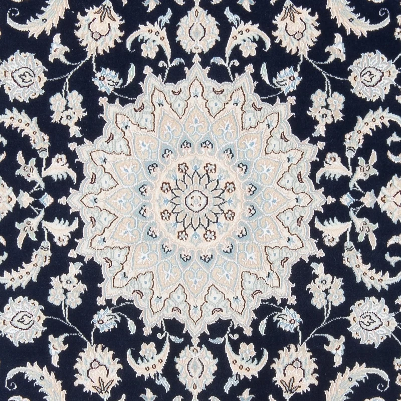 Perserteppich - Nain - Premium - 148 x 205 cm - dunkelblau