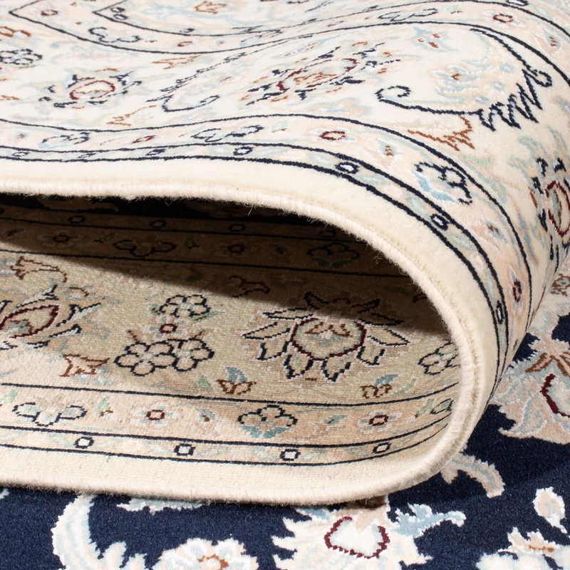 Perserteppich - Nain - Premium - 148 x 205 cm - dunkelblau