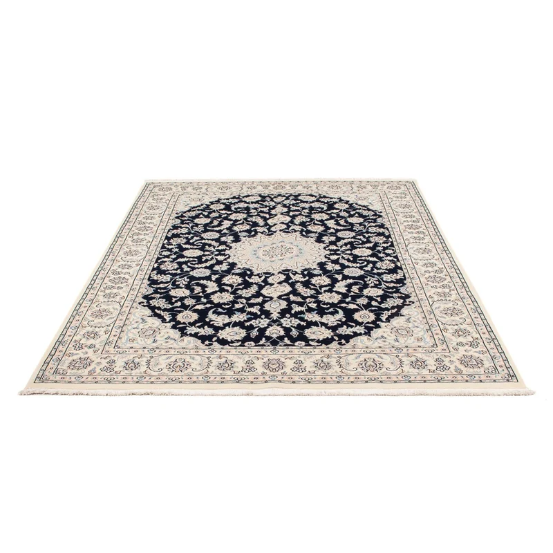 Perserteppich - Nain - Premium - 148 x 205 cm - dunkelblau