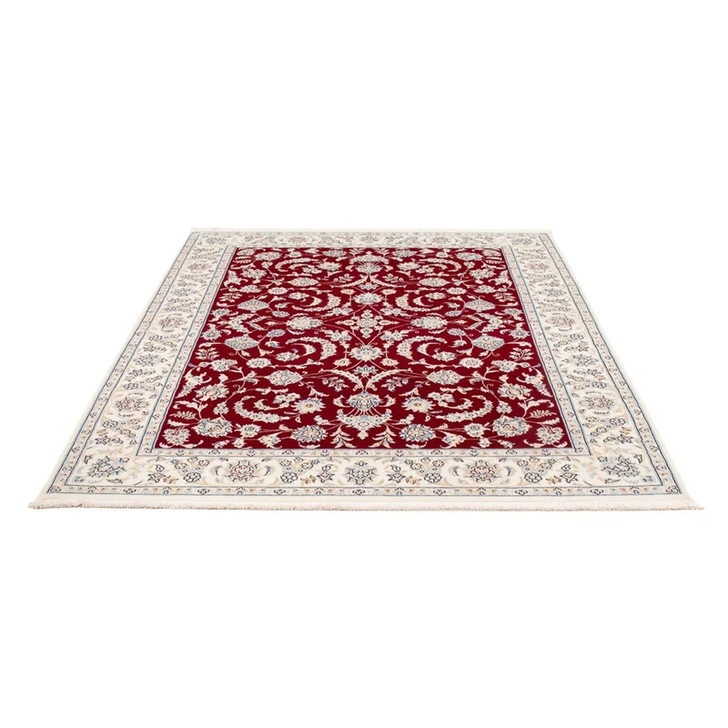 Nain - 6La Teppich 150x202cm - Perserteppich - rot