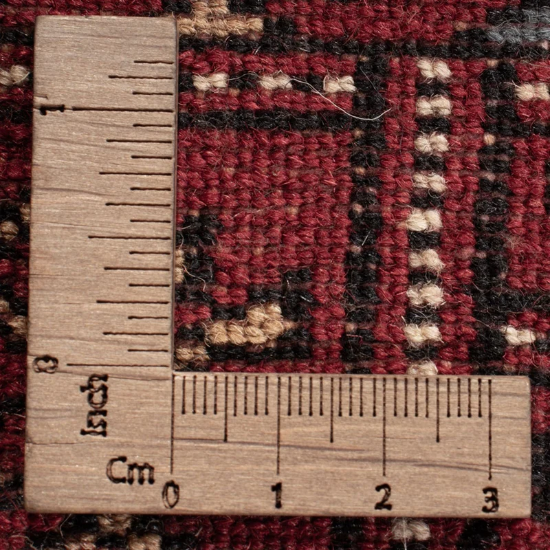 Pakistan Teppich 89x132cm - Orientteppich - rot