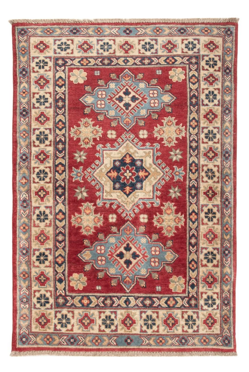 Kazak Teppich 90x134cm - Orientteppich - rot