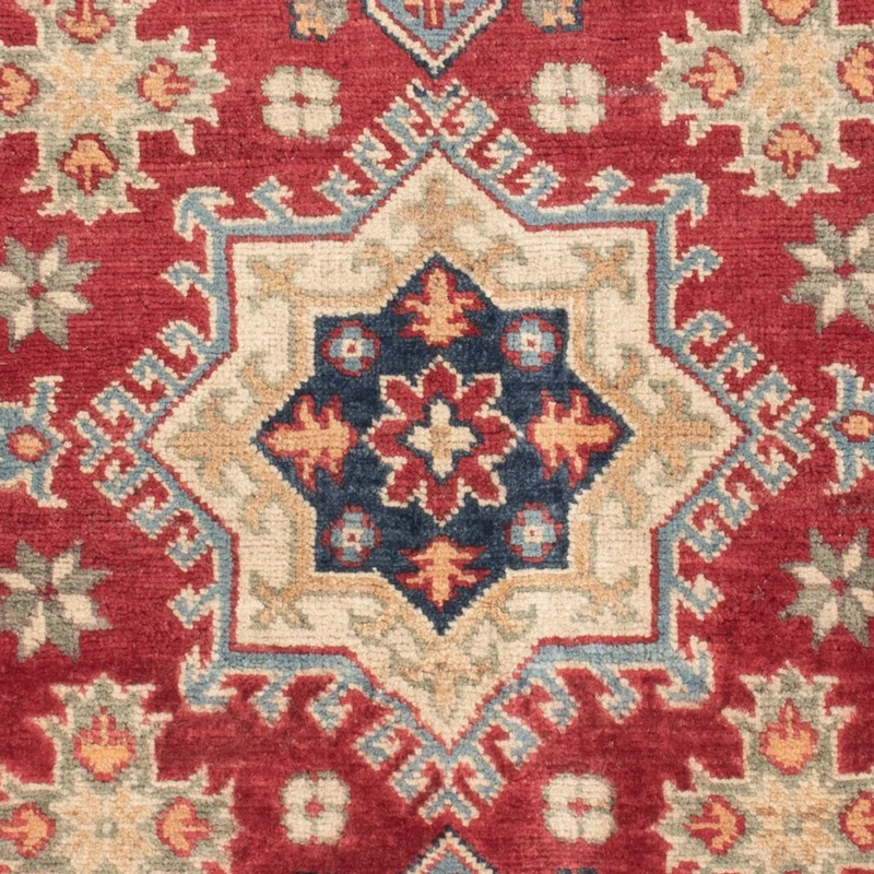 Kazak Teppich 90x134cm - Orientteppich - rot
