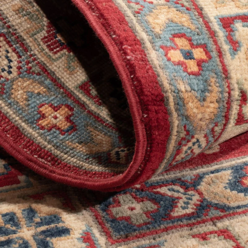 Kazak Teppich 90x134cm - Orientteppich - rot