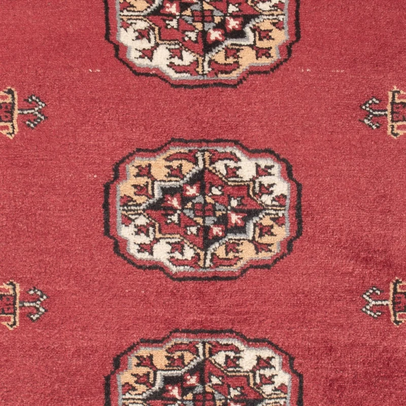 Pakistan Teppich 83x129cm - Orientteppich - rot